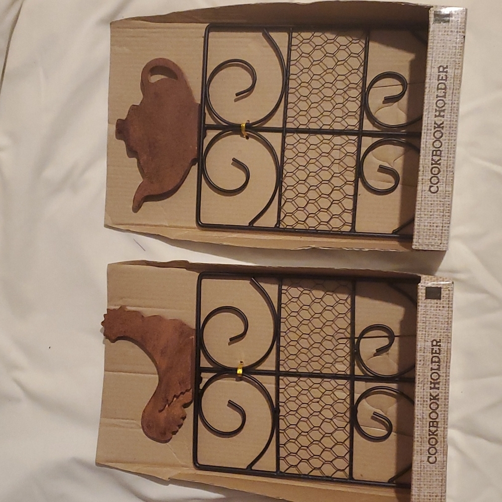 (2group) Cookbook Holders